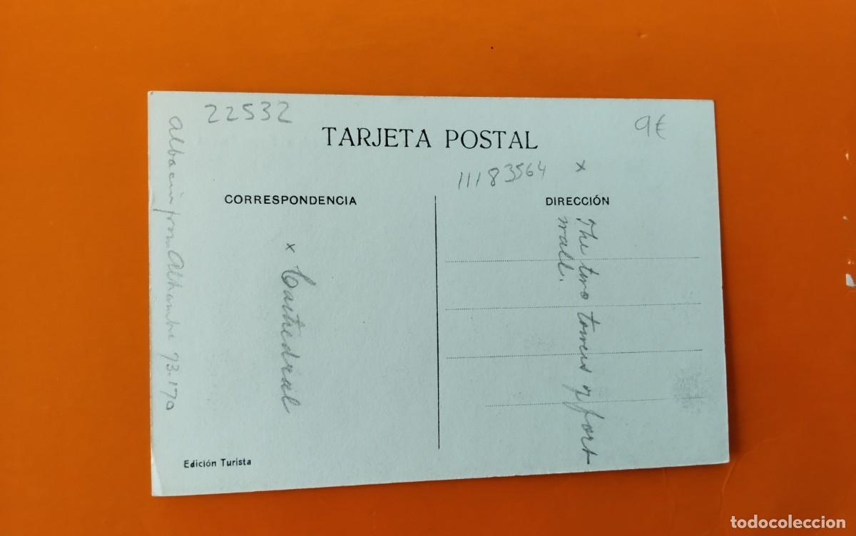 Postales: GRANADA , POSTAL ANTIGUA , BLANCO Y NEGRO - Foto 3
