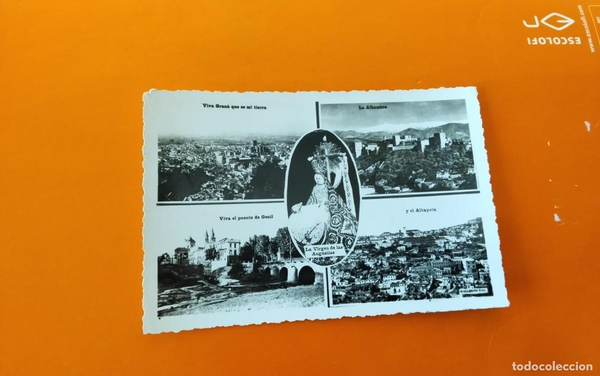 Postales: GRANADA , POSTAL ANTIGUA , BLANCO Y NEGRO - Foto 3