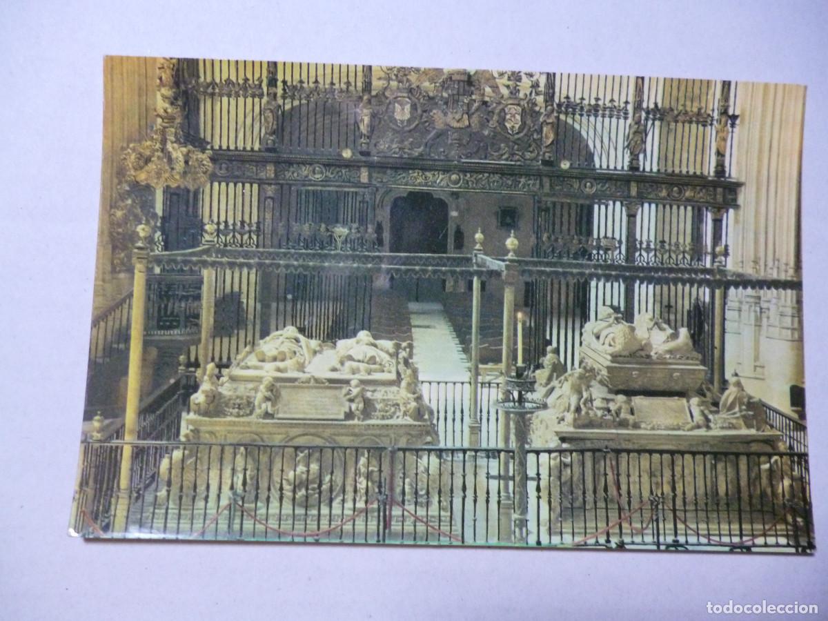 Postais: POSTAL 39 - CAPILLA REAL GRANADA -TUMBA REYES CAT&Oacute;LICOS A&Ntilde;O 1962