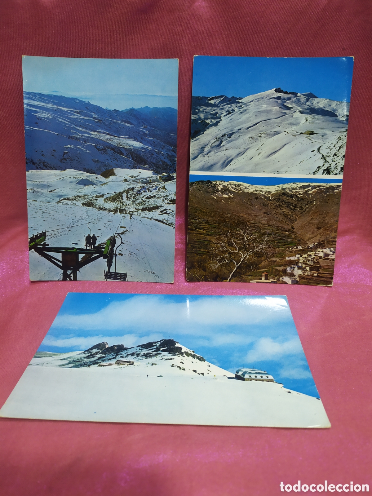 Cartes Postales: Lote 3 postales de Sierra Nevada, Granada