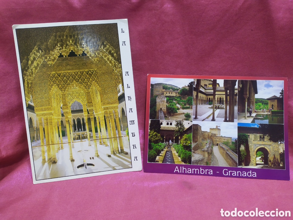 Cartes Postales: Lote 2 postales de la Alhambra, Granada