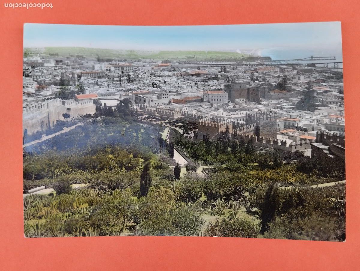 Cartes Postales: ALMERIA, ALCAZABA Y VISTA PARCIAL. ED. ARRIBAS N&ordm; 1022. coloreada