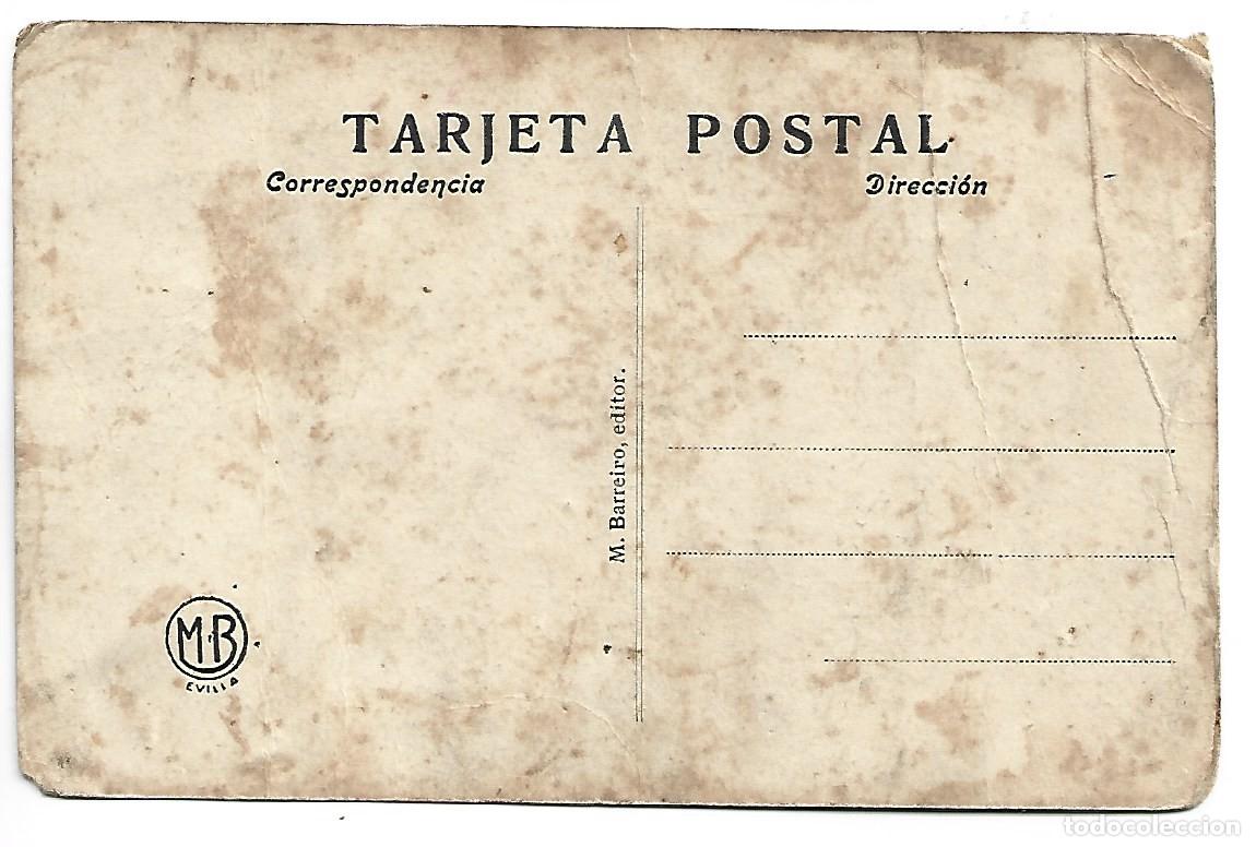 Postales: PASEO CENTRAL DEL PARQUE.- SEVILLA - Foto 2