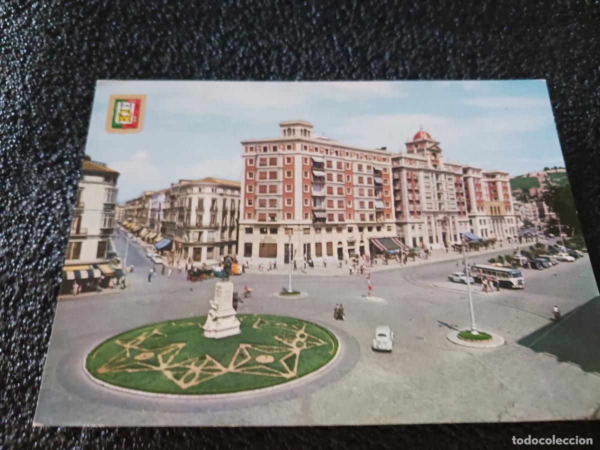 Postkarten: 4 malaga, calle larios y acera de la marina, ed. dominguez, escrito 1965