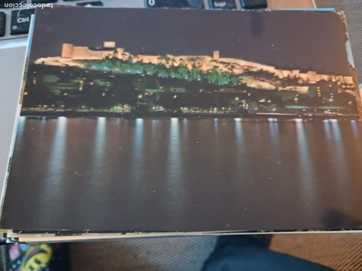 Postcards: 55 almeria, puerto y alcazaba, ed. garrabella, escrita 1971