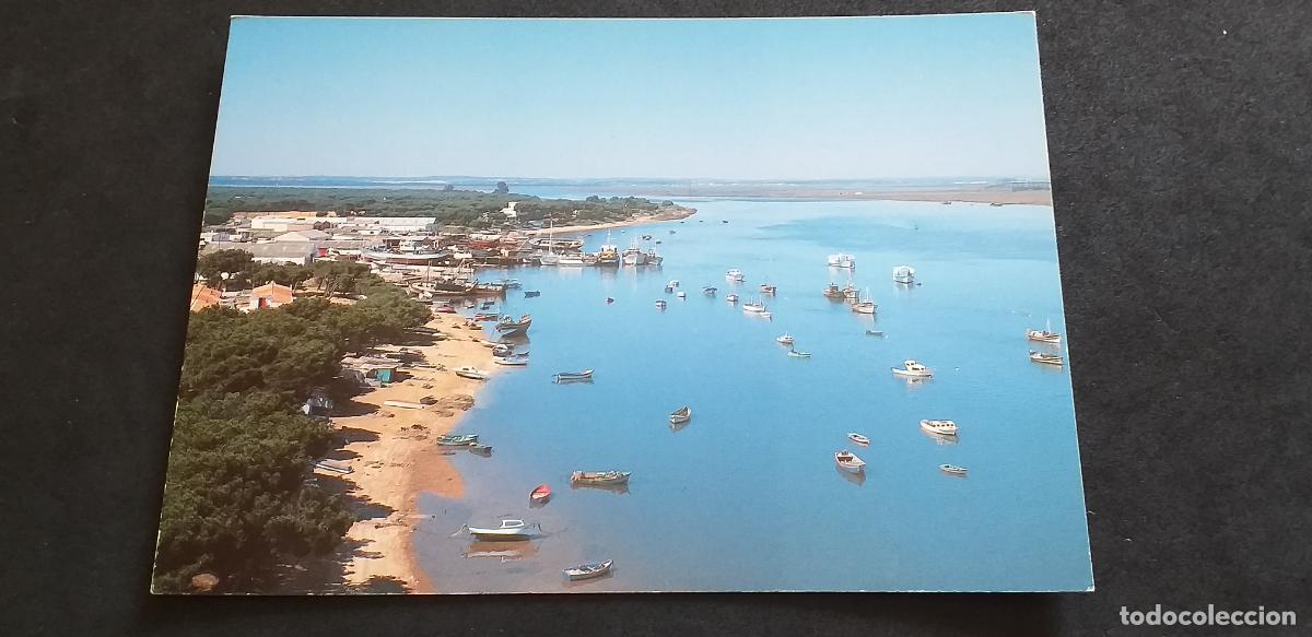 Cartoline: ESPA&Ntilde;A-V54B-150X105mm.-HUELVA-PUNTA UMBRIA-RIA Y VARADERO