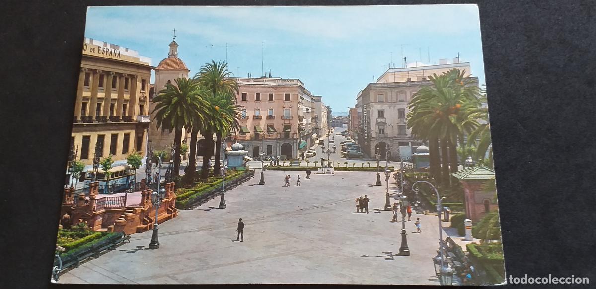 Cartoline: ESPA&Ntilde;A-V54B-150X105mm.-HUELVA-PLAZA DE JOSE ANTONIO
