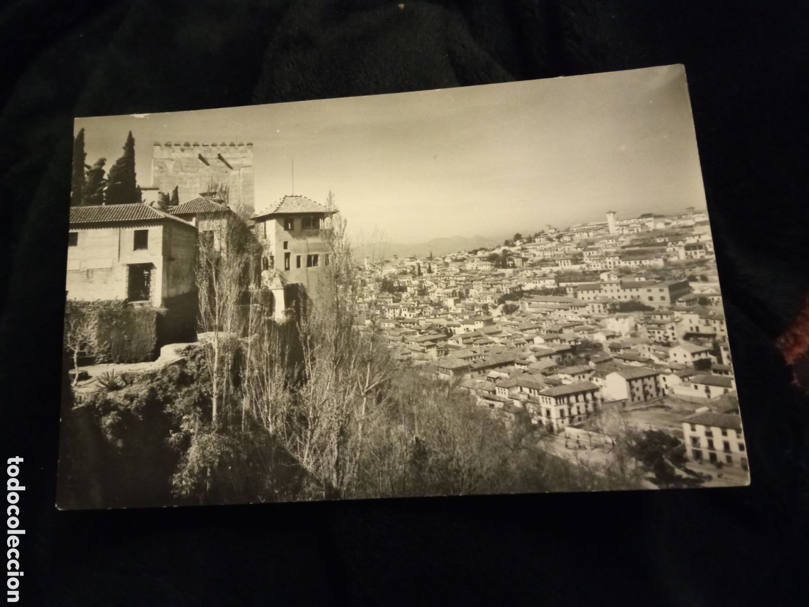 Cartes Postales: Antigua postal fotogr&aacute;fica, Granada, Vista parcial