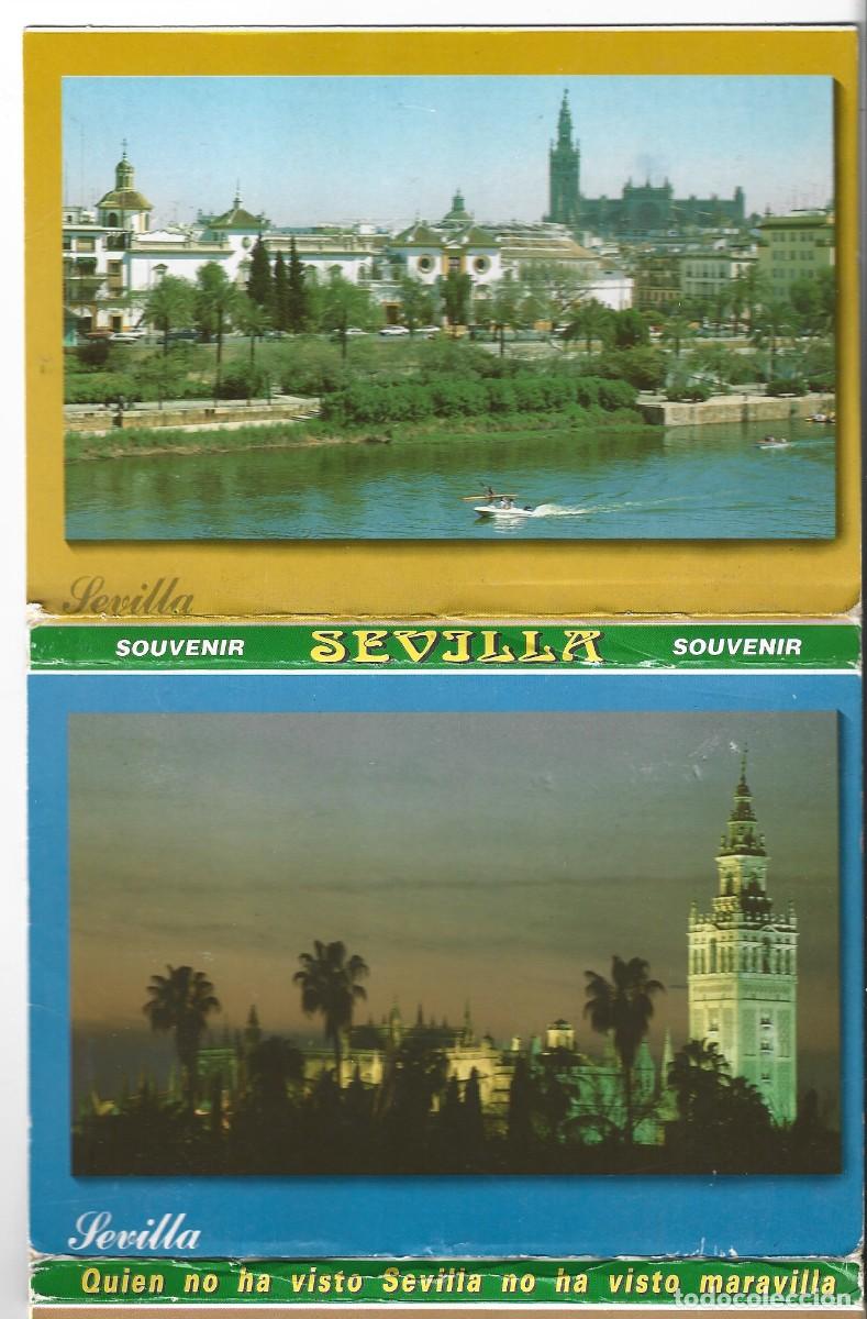 Postales: LIBRO FLEXO CON 16 VISTAS DE SEVILLA - Foto 1