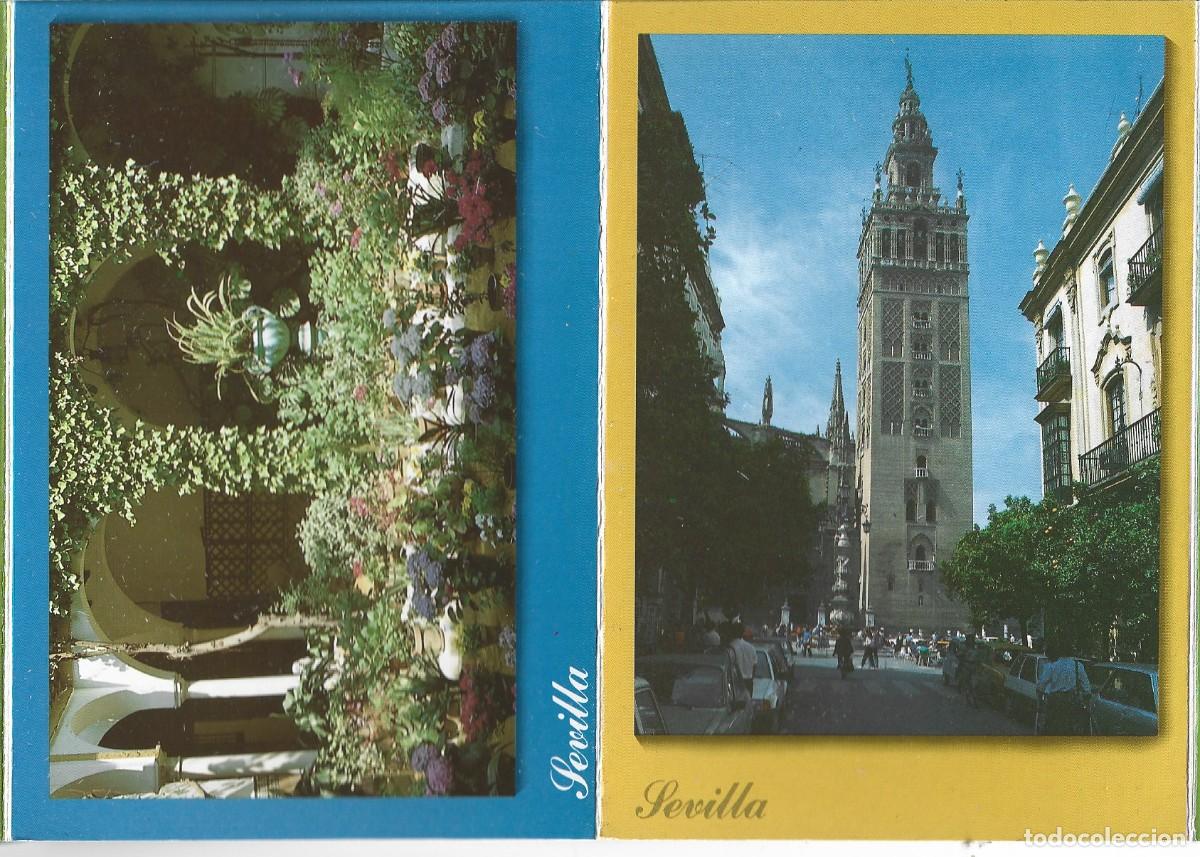 Postales: LIBRO FLEXO CON 16 VISTAS DE SEVILLA - Foto 7