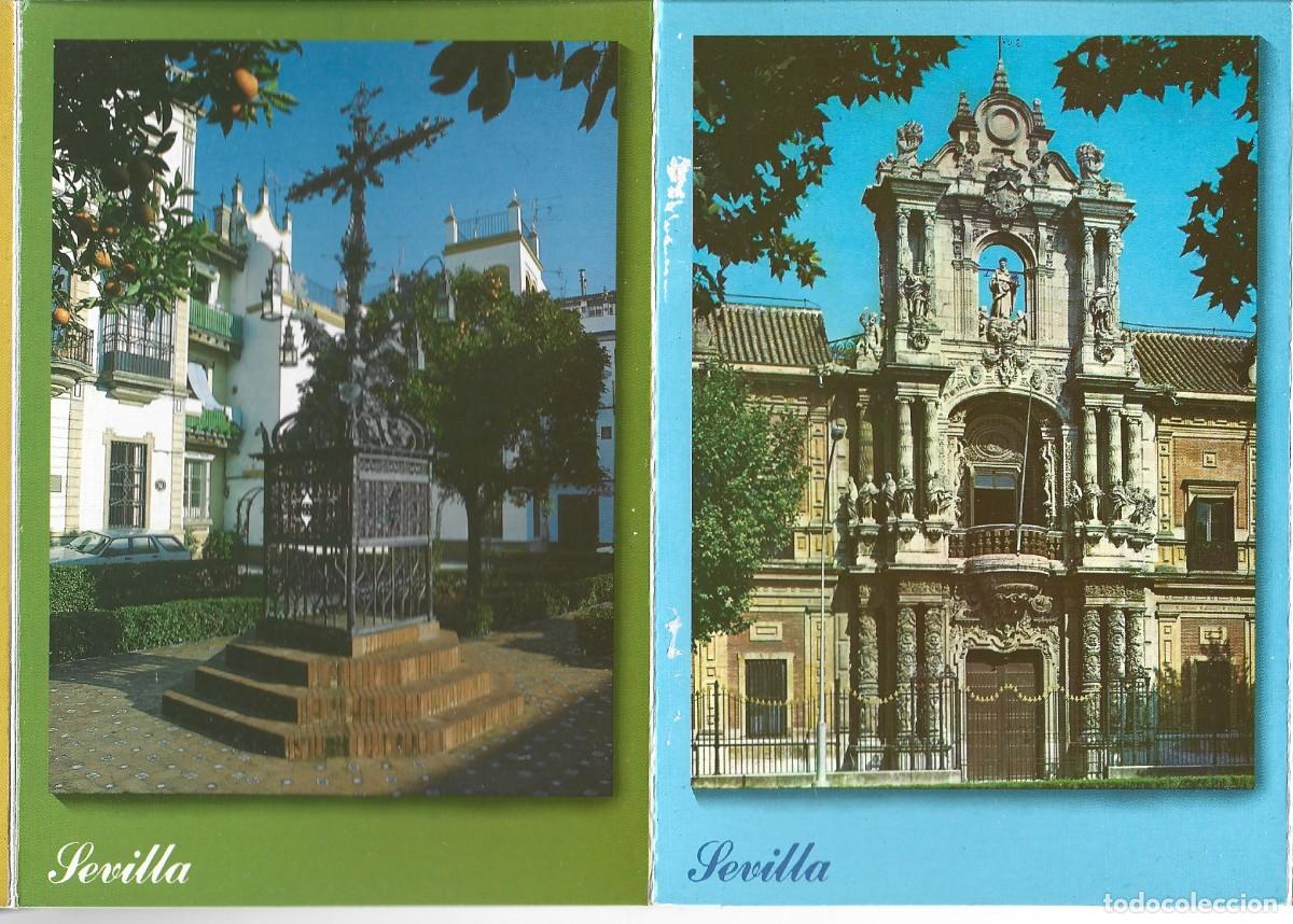 Postales: LIBRO FLEXO CON 16 VISTAS DE SEVILLA - Foto 9