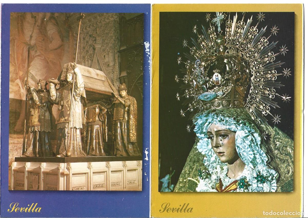 Postales: LIBRO FLEXO CON 16 VISTAS DE SEVILLA - Foto 11