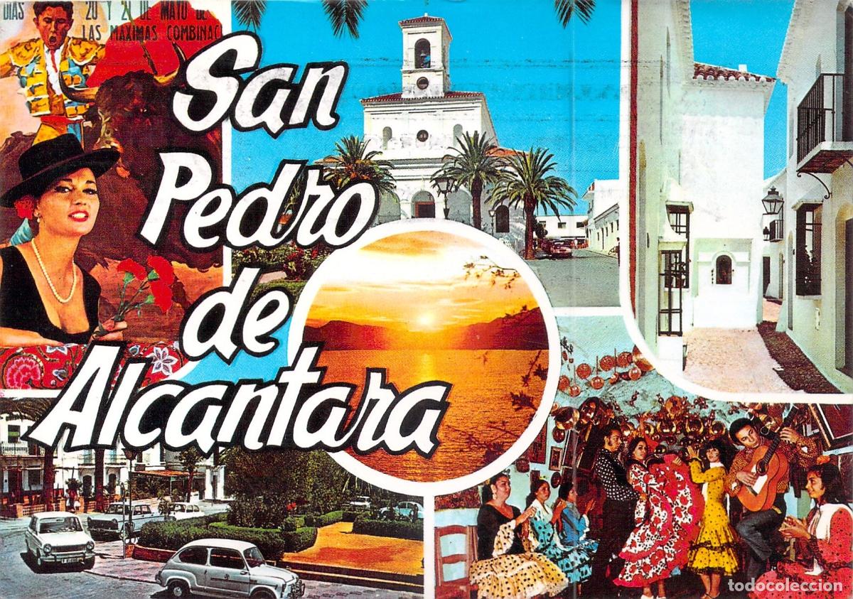 Postkarten: Postal San Pedro Alc&aacute;ntara Costa del Sol QSL Radioaficionado