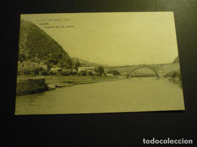 Postales: VEJER CADIZ PUENTE DE LA BARCA - Foto 1