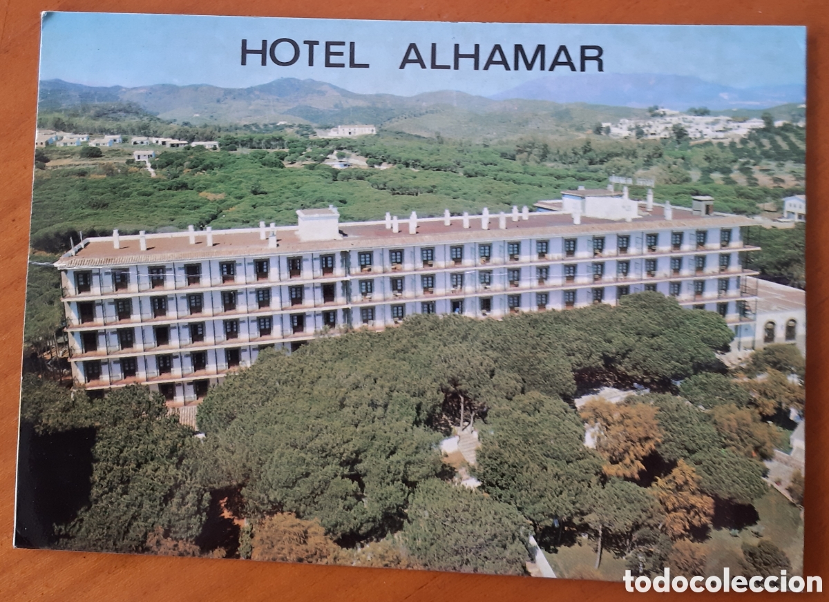 Cartoline: Postal Malaga. Hotel Alhamar. Escrita y circulada. R9285