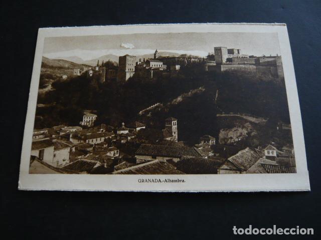 Postales: GRANADA LA ALHAMBRA ANTIGUS POSTAL - Foto 1