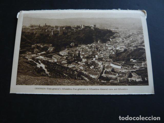 Postales: GRANADA LA ALHAMBRA ANTIGUS POSTAL - Foto 1