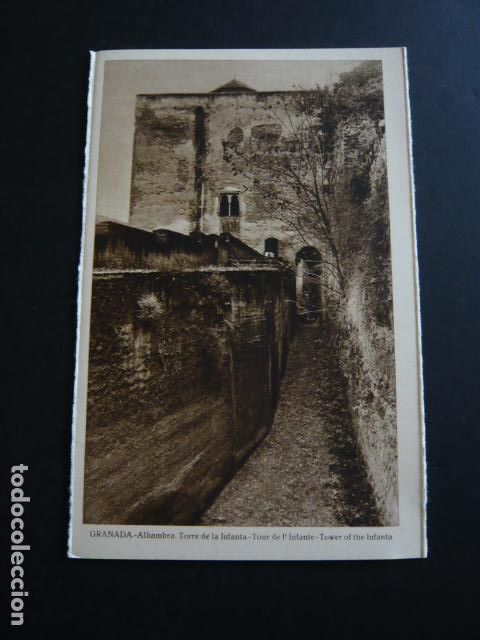 Postales: GRANADA LA ALHAMBRA ANTIGUS POSTAL - Foto 1
