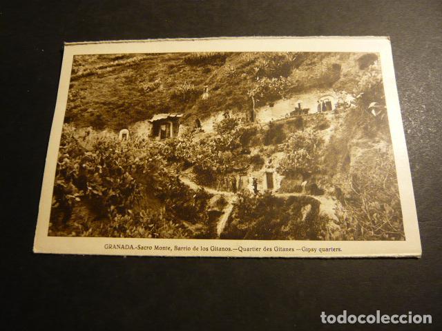 Postales: GRANADA SACROMONTE BARRIO DE LOS GITANOS - Foto 1