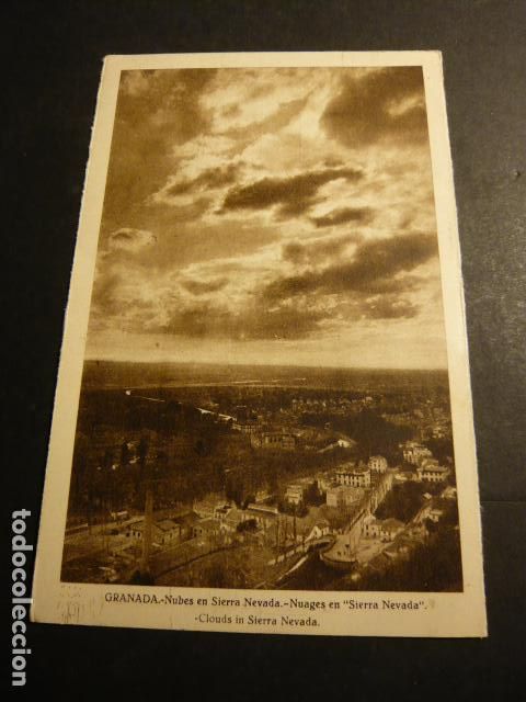 Postales: GRANADA NUBES EN SIERRA NEVADA - Foto 1