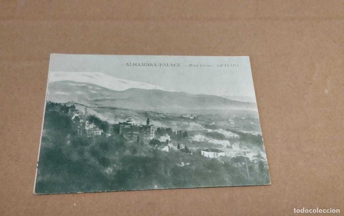 Postales: GRANADA , POSTAL ANTIGUA , BLANCO Y NEGRO - Foto 2