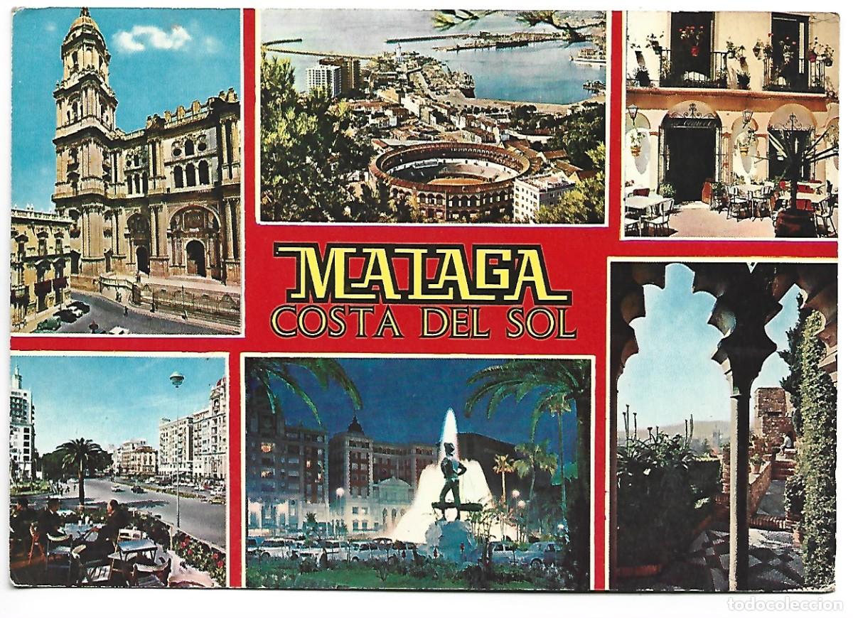 Postales: VISTA VARIAS.- MALAGA - Foto 1