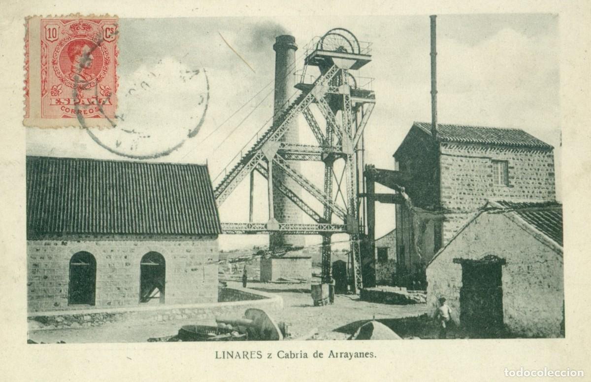 Postales: LINARES. MINA. CABRIA DE ARRAYANES. CIRCULADA EN 1911. - Foto 1