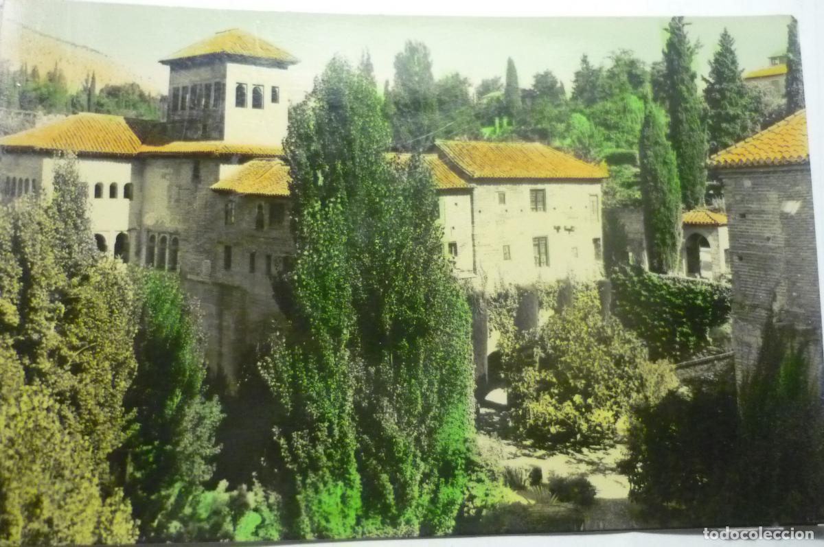 Postales: postal granada coloreada el generalife cm - Foto 1
