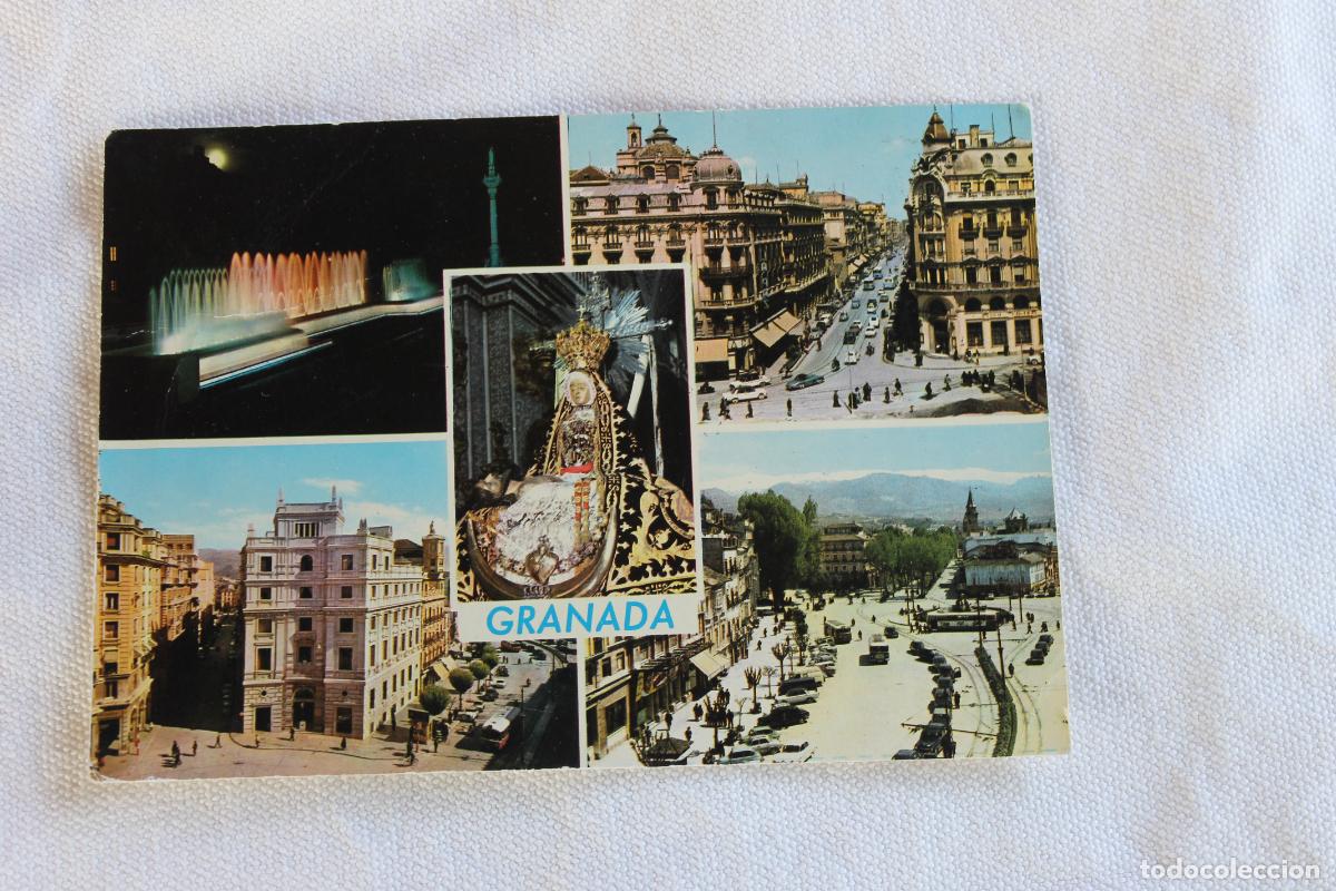Postales: GRANADA 4 VISTAS 1964 - Foto 1