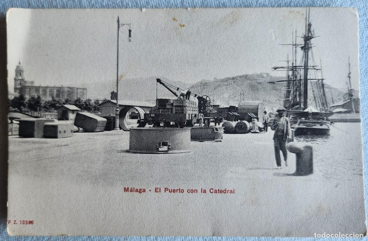 Postales: M&aacute;laga El Puerto con la Catedral - Foto 1