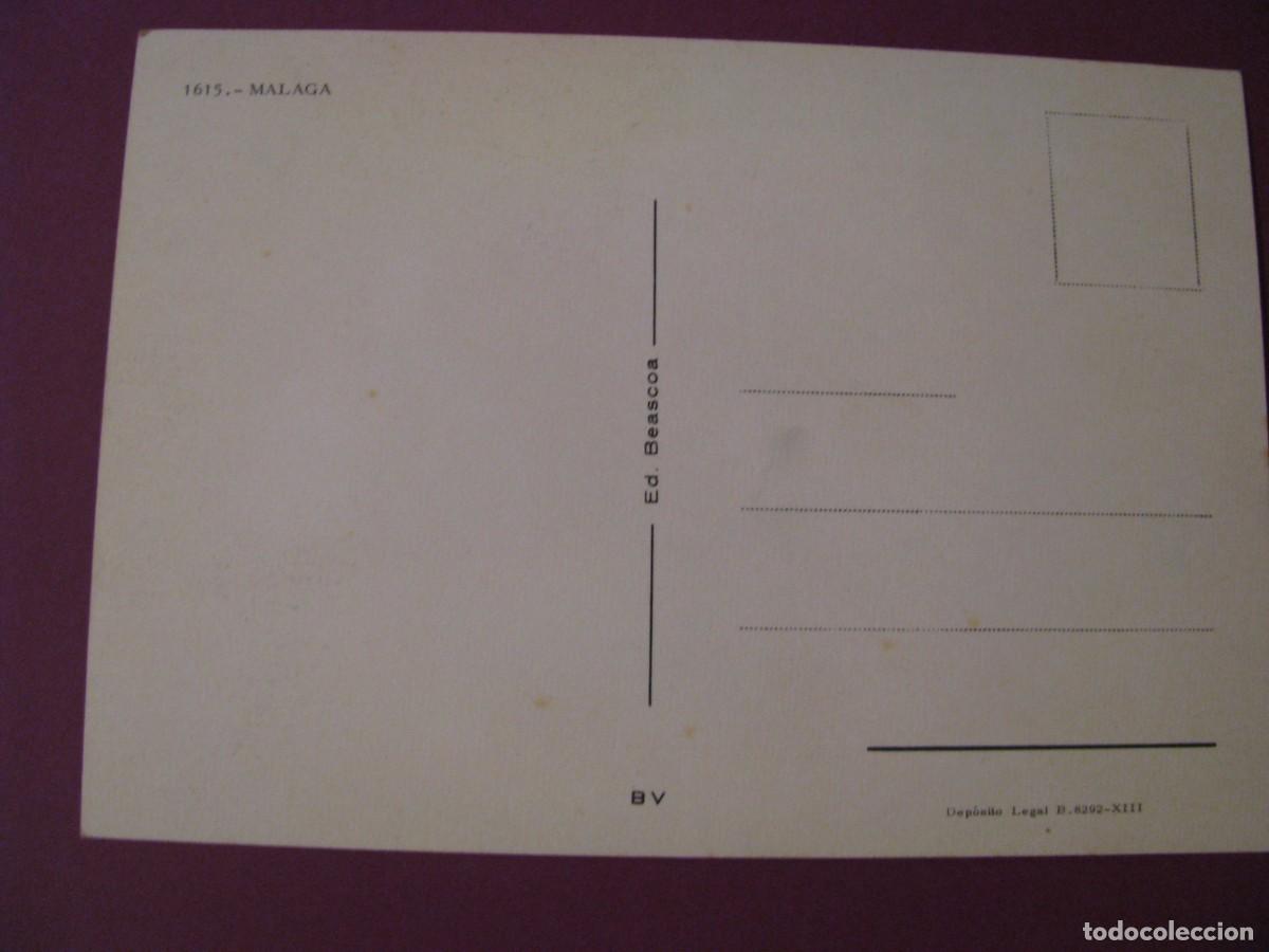 Postales: POSTAL DE MALAGA. BEASCOA 1615. - Foto 2