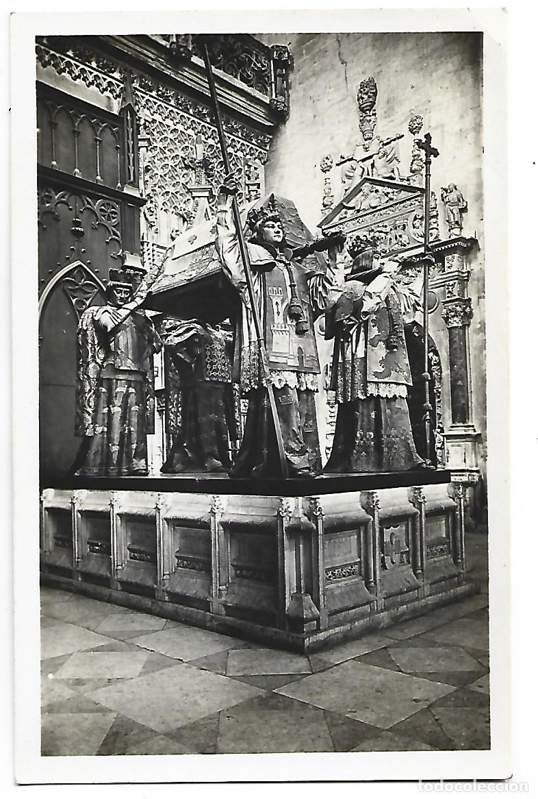 Postales: CATEDRAL, MONUMENTO A COLON.- SEVILLA - Foto 1