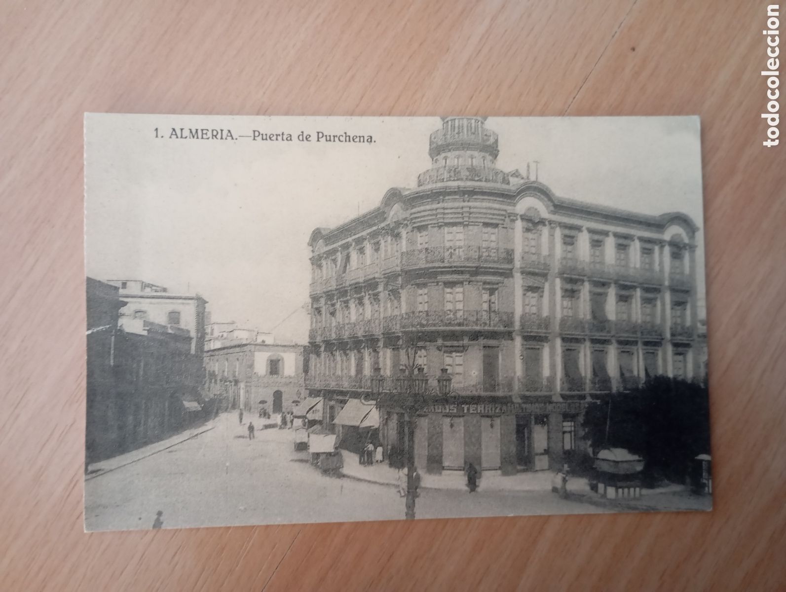 Postales: ALMER&Iacute;A - PUERTA DE LA PURCHENA - Foto 1