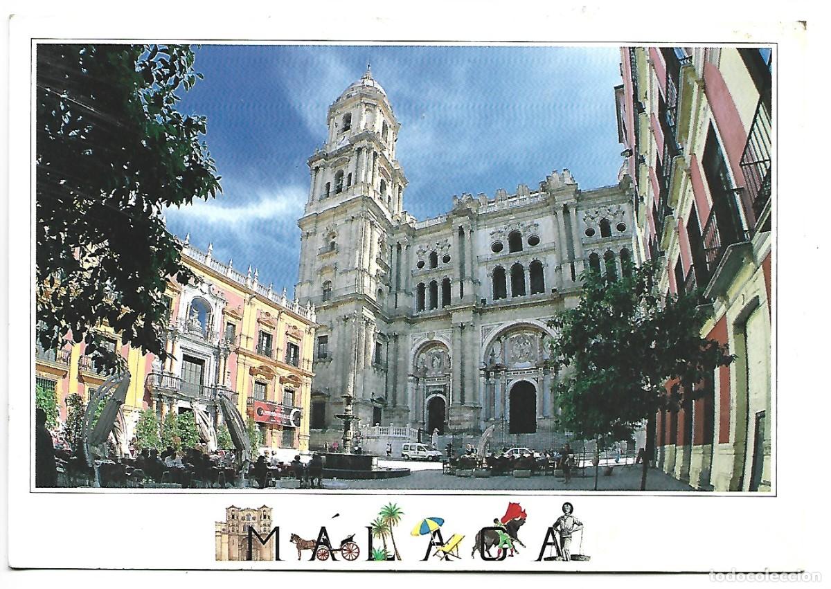 Postales: CATEDRAL Y PALACIO EPISCOPAL.- MALAGA - Foto 1