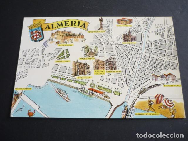 Postales: ALMERIA PLANO POSTAL - Foto 1