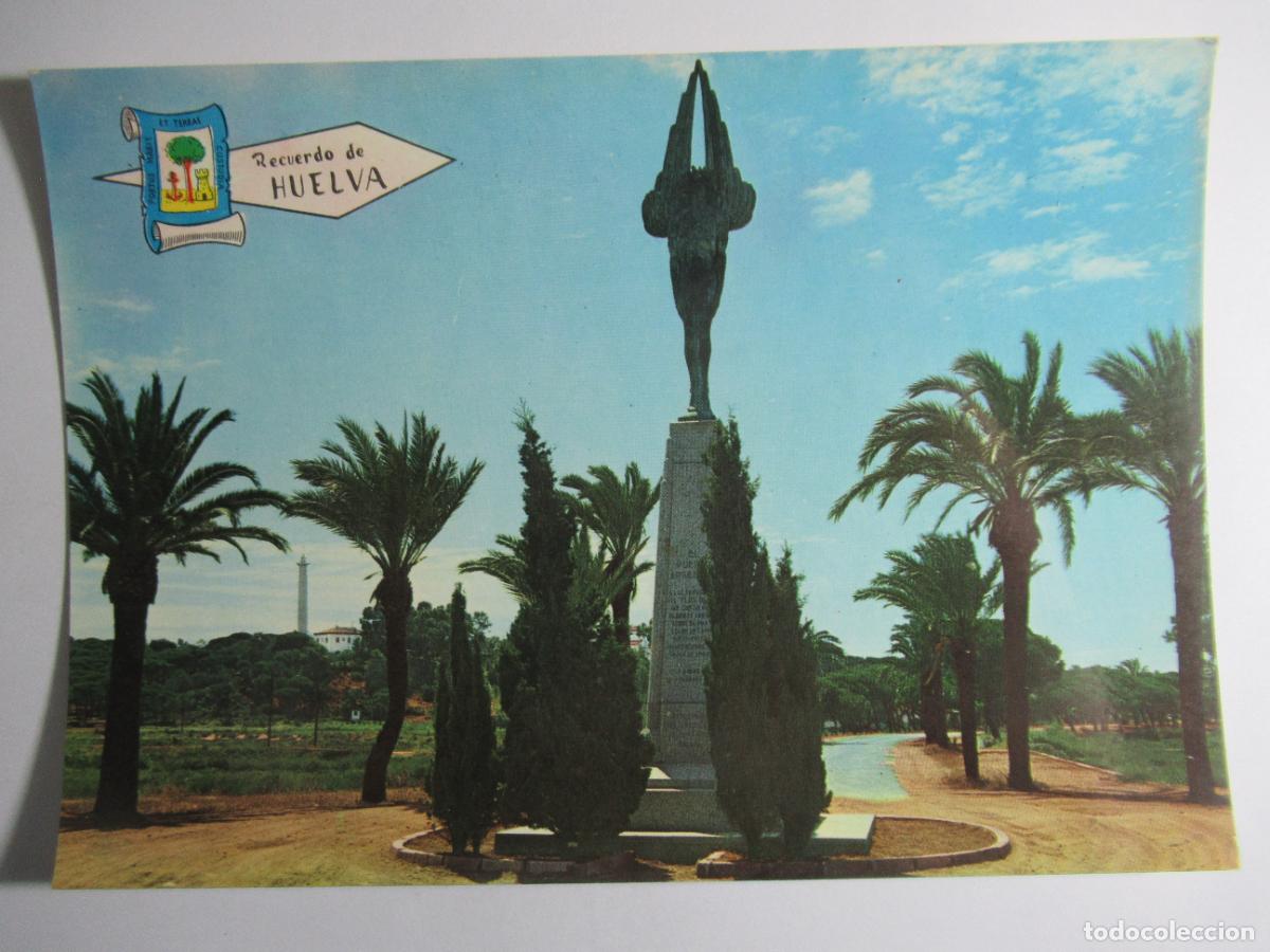 Postales: Huelva - Monumento al Plus Ultra - Foto 1