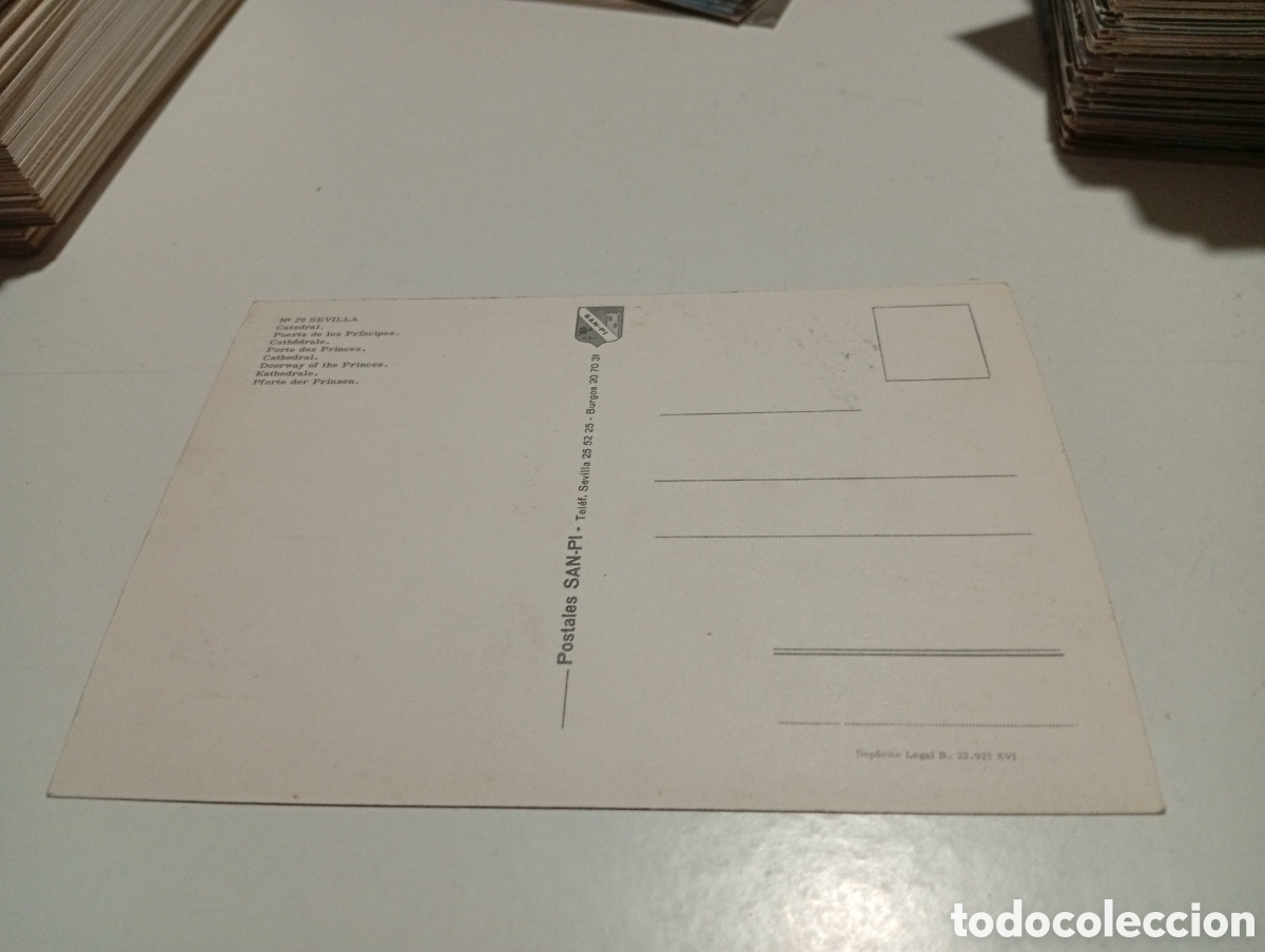 Postales: Postal Sevilla catedral - Foto 2