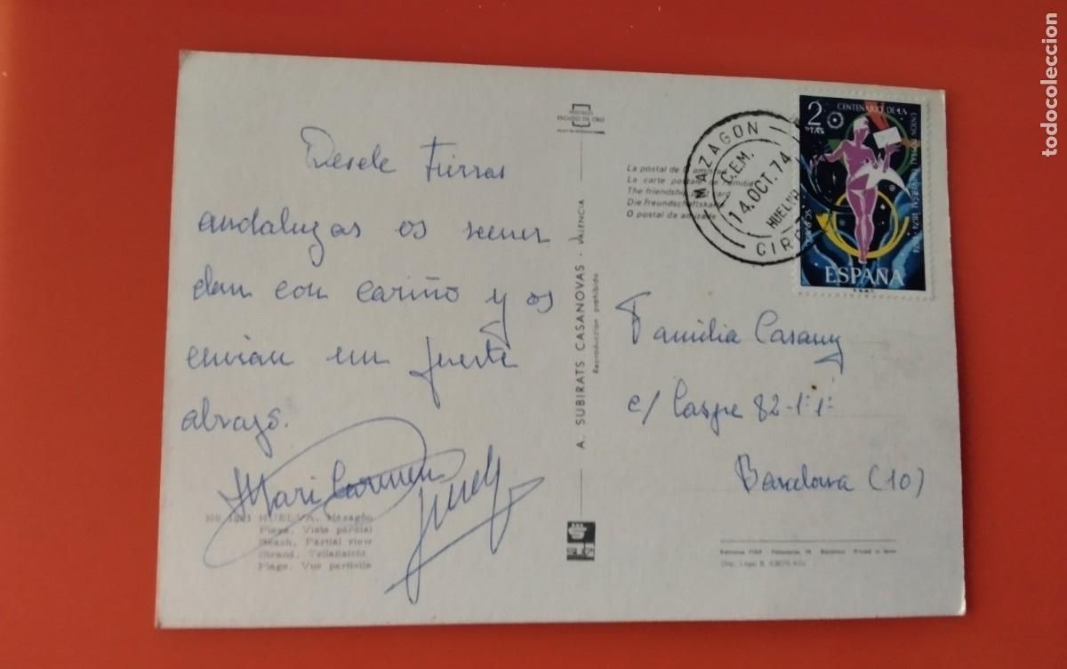Postales: MAZAGON , POSTAL ANTIGUA - Foto 3