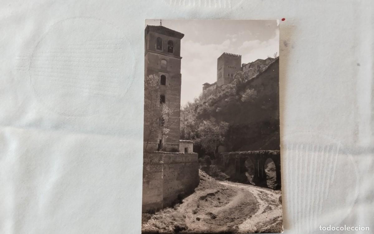 Postales: GRANADA , POSTAL ANTIGUA , BLANCO Y NEGRO - Foto 1