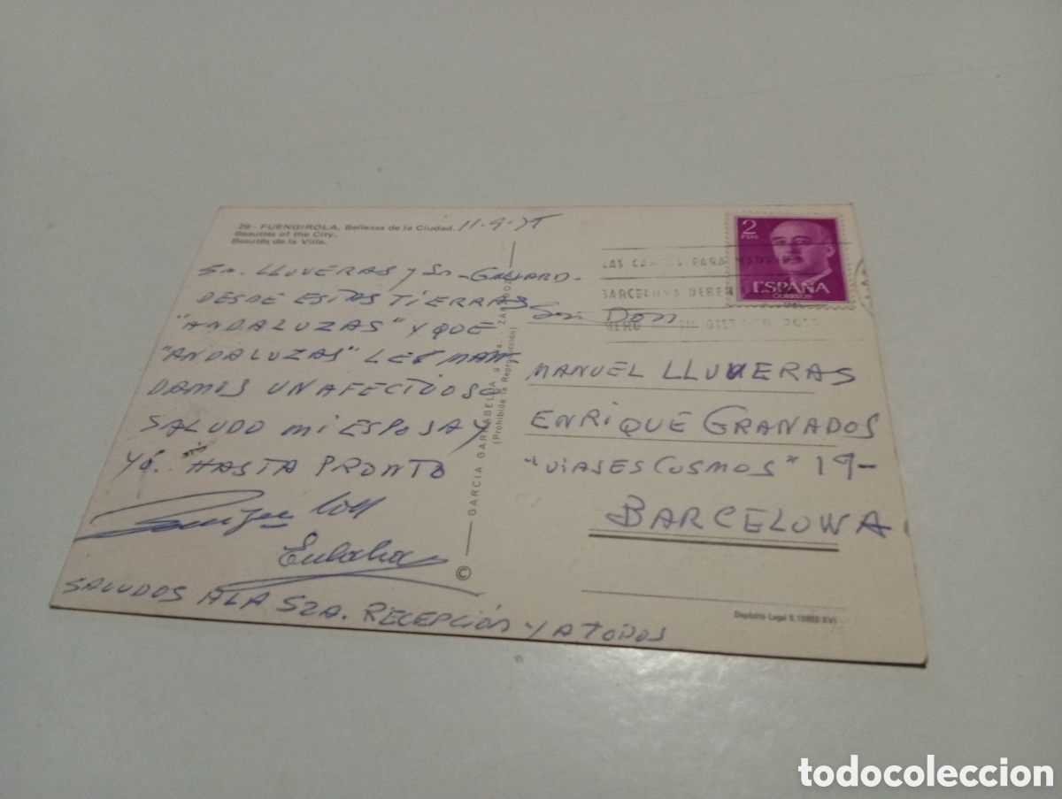 Postales: Postal Fuengirola........... - Foto 2