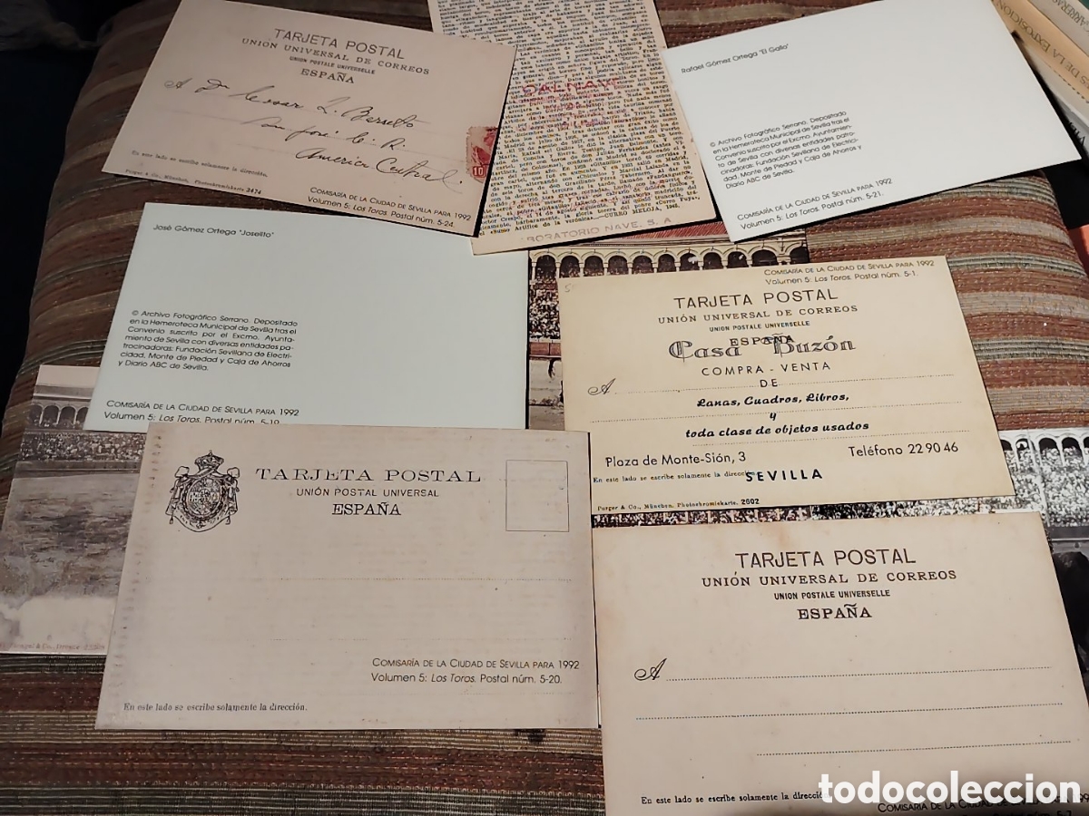 Postales: 25 viejas postales de los toros - Foto 5
