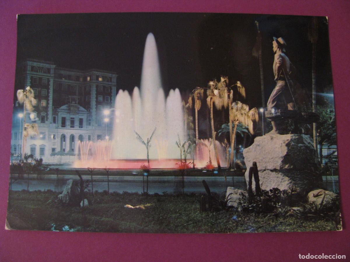 Cartes Postales: POSTAL DE MALAGA. FUENTE DE LA MARINA. BEASCOA 973. ESCRITA 1965