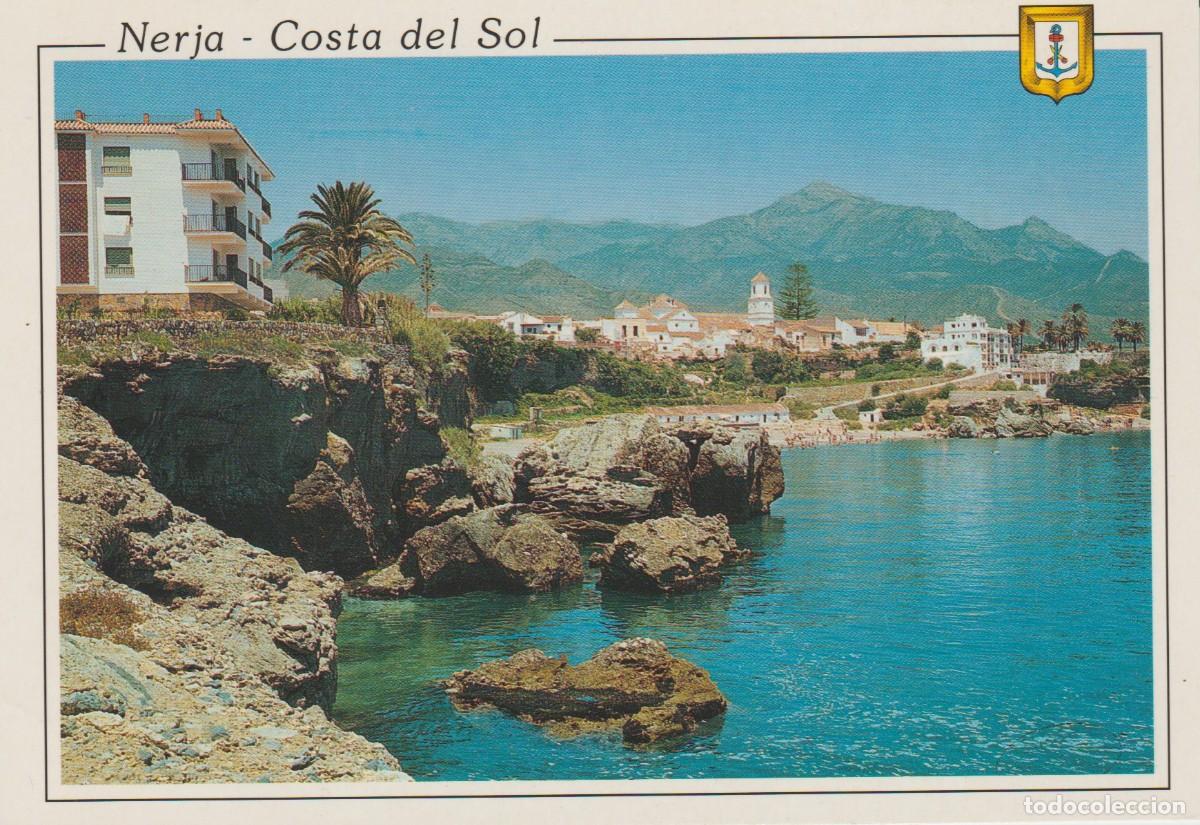 Postales: (7132) NERJA . PLAYA DEL SALON - Foto 1