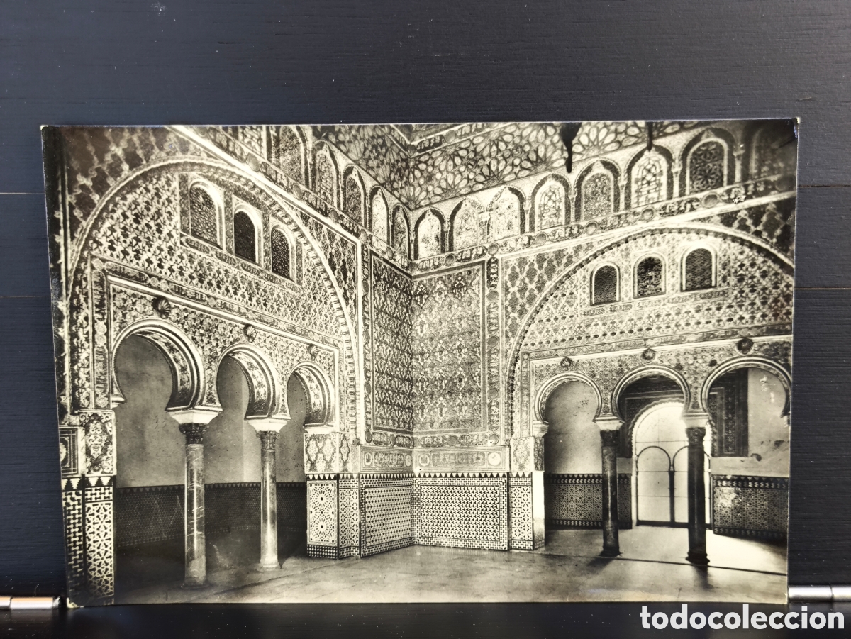 Postales: Antigua postal Sevilla Reales Alc&aacute;zares Sal&oacute;n de Embajadores Ed Heliotipia Art&iacute;stica Espa&ntilde;ola n&uacute;m 11