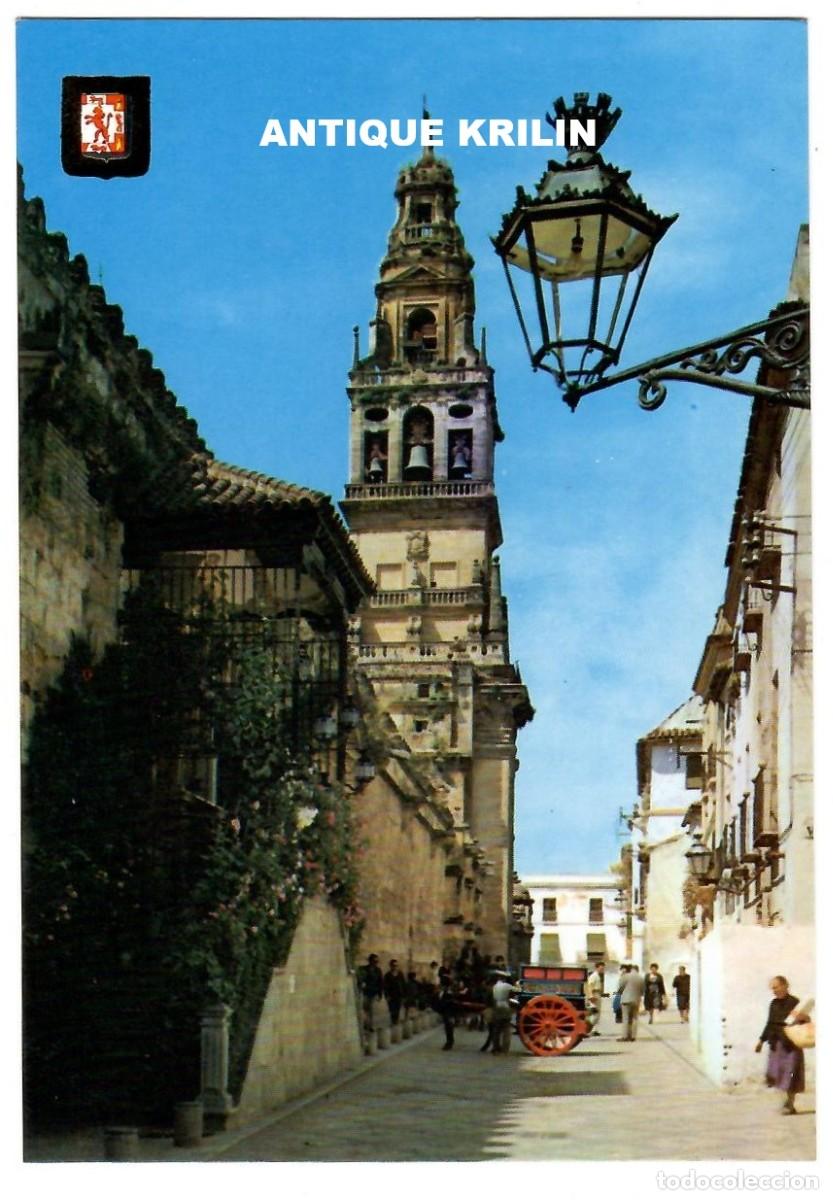Cartes Postales: CORDOBA N&ordm; 746 VIRGEN DE LOS FAROLES Y CAMPANARIO MEZQUITA / SIN FRANQUEAR