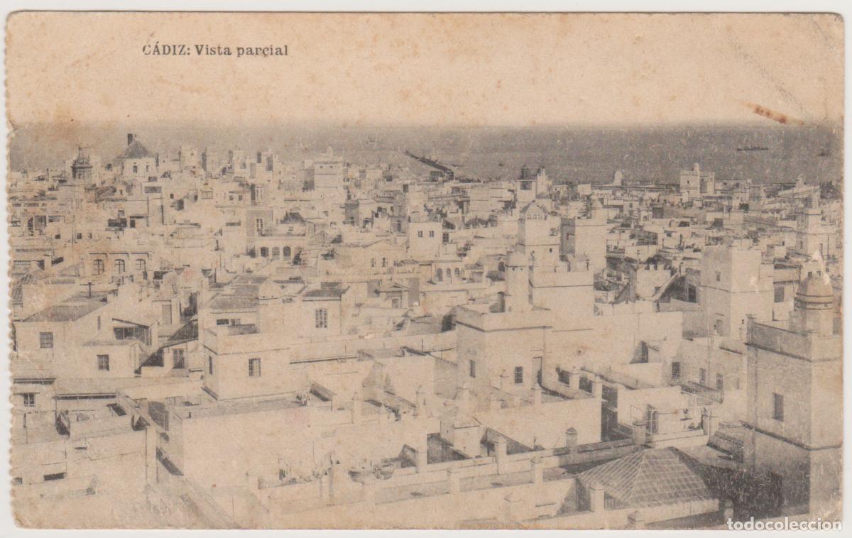 Postales: TARJETA POSTAL - CADIZ - VISTA PARCIAL - EDICION GUILLERMO UHL - FOTOTIPIA DE HAUSER Y MENET