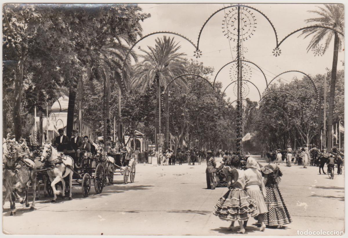 Postales: TARJETA POSTAL - JEREZ DE LA FRONTERA -N&ordm; 1007- FERIA - PARQUE GONZALEZ HONTORIA - EDICIONES ARRIBAS