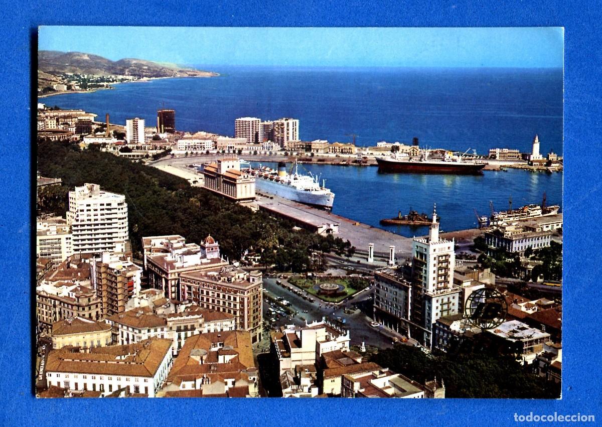 Cartes Postales: POSTAL SIN CIRCULAR MALAGA PUBLICIDAD IBERIA EDITA ESCUDO DE ORO