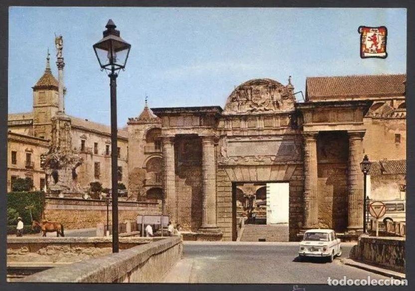 Postales: C&oacute;rdoba. *Entrada Puente Romano* Ed. Pergamino - Orce n&ordm; 5632. Nueva.