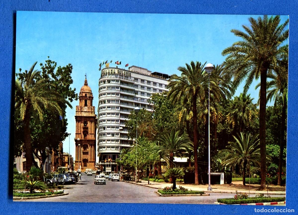 Postkarten: POSTAL SIN CIRCULAR MALAGA 25 HOTEL MALAGA PALACIO EDITA INTER